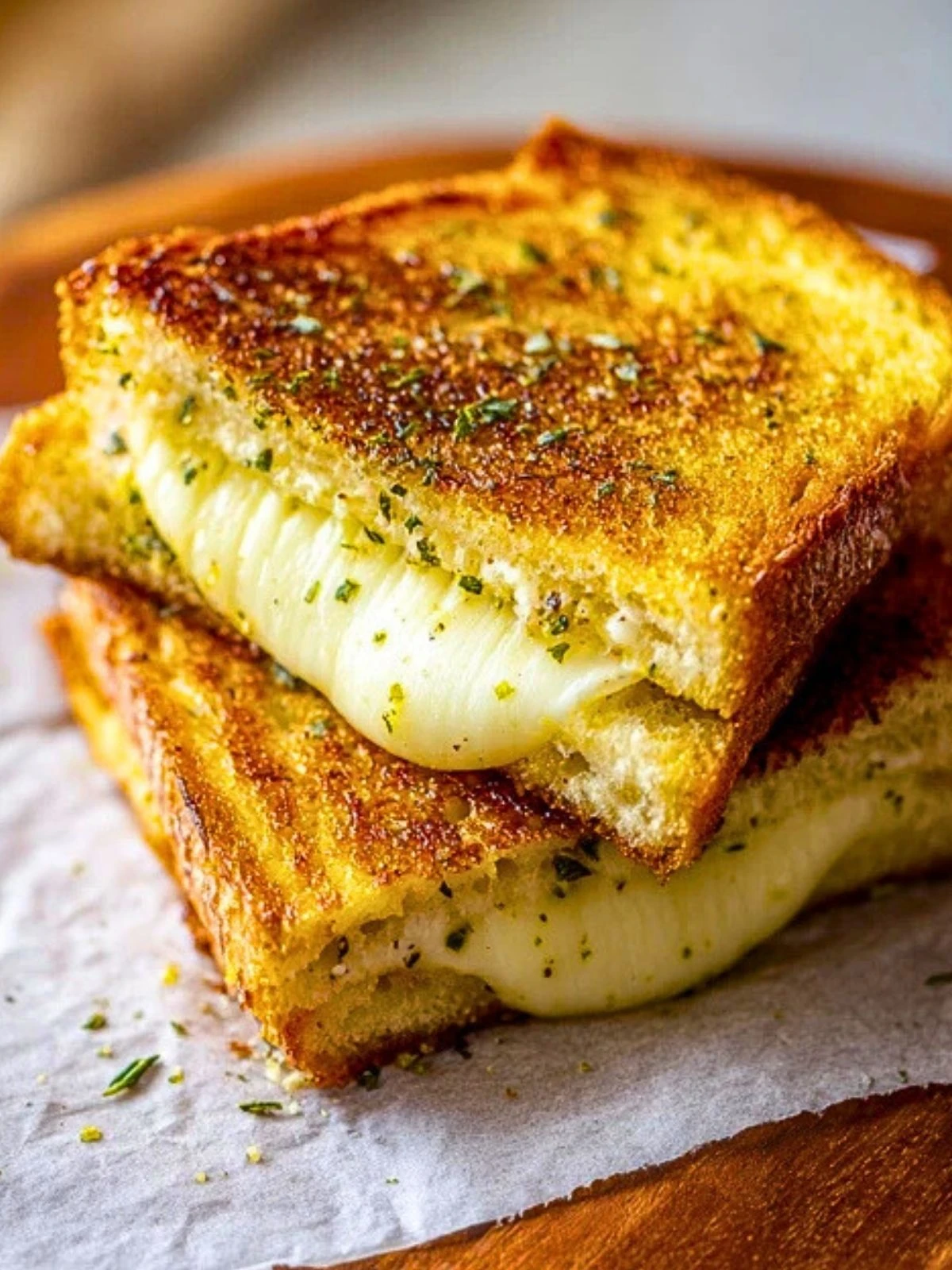 Garlic Bread Grilled Cheese (1)