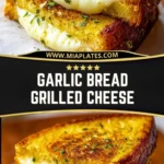 Garlic Bread Grilled Cheese (2)