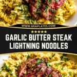 Garlic Butter Steak Lightning Noodles (2)
