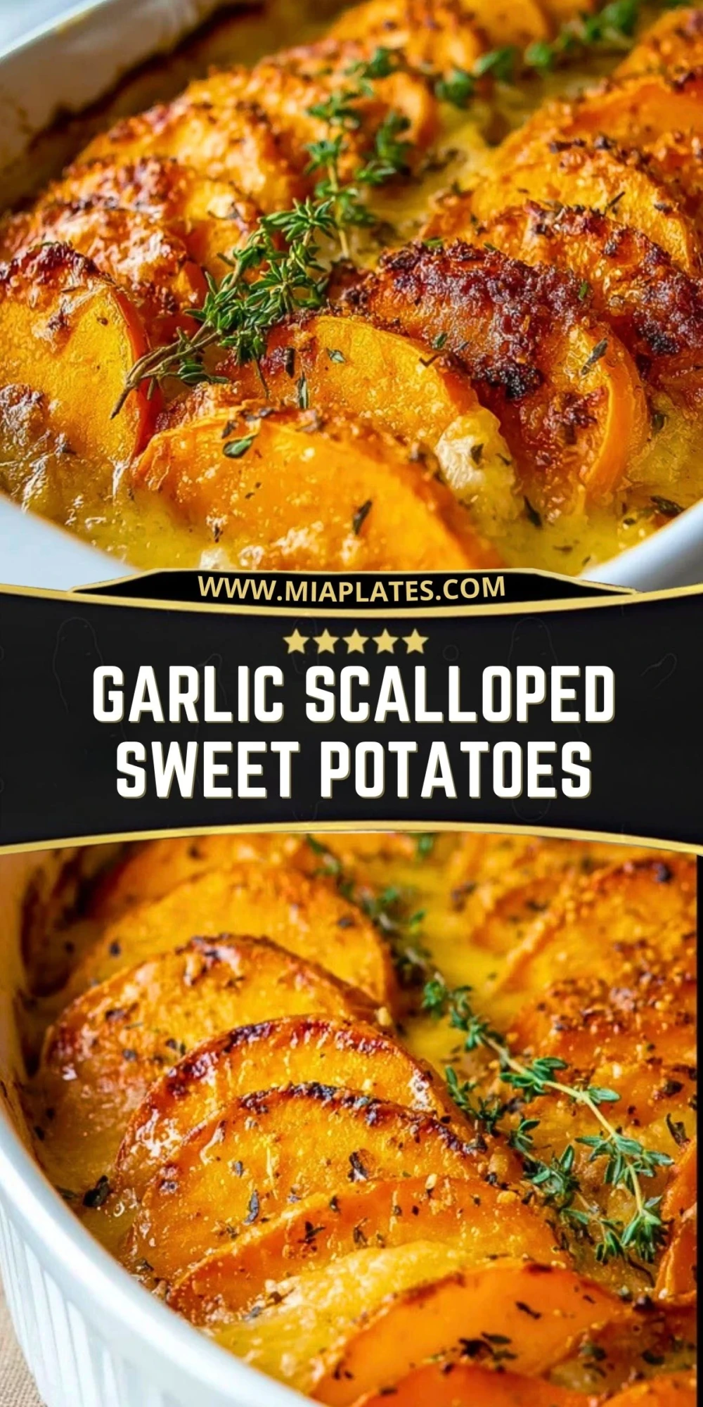 Garlic Scalloped Sweet Potatoes (2)