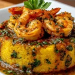 Garlic Shrimp Mofongo