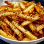 Golden Air Fryer Fries