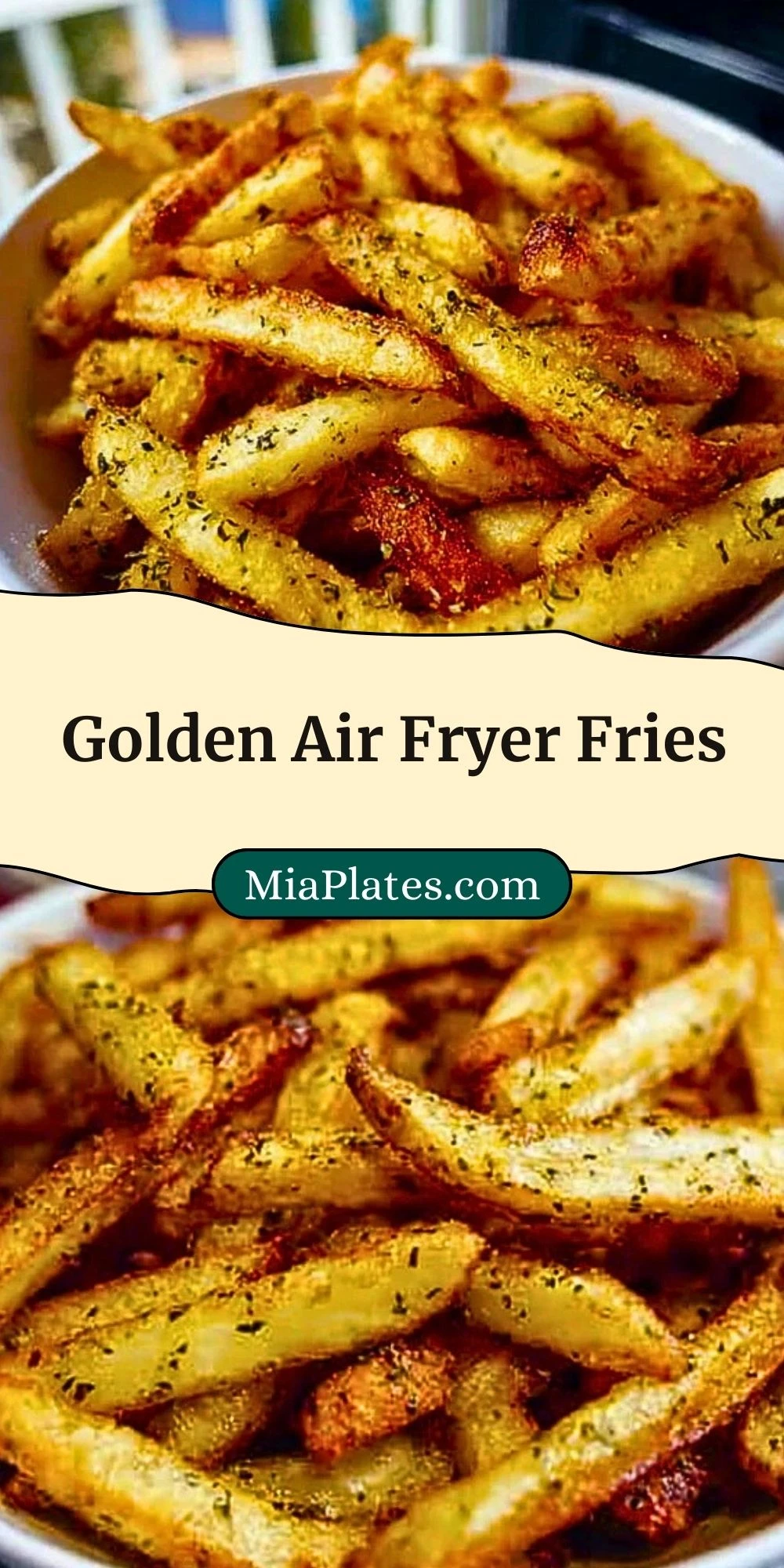 Golden Air Fryer Fries (3)
