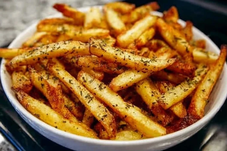 Golden Air Fryer Fries