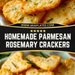 Homemade Parmesan Rosemary Crackers (2)
