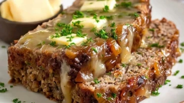 Irresistible French Onion Meatloaf