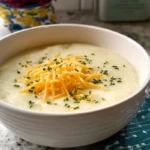 Leftover Garlic Mashed Potato Soup
