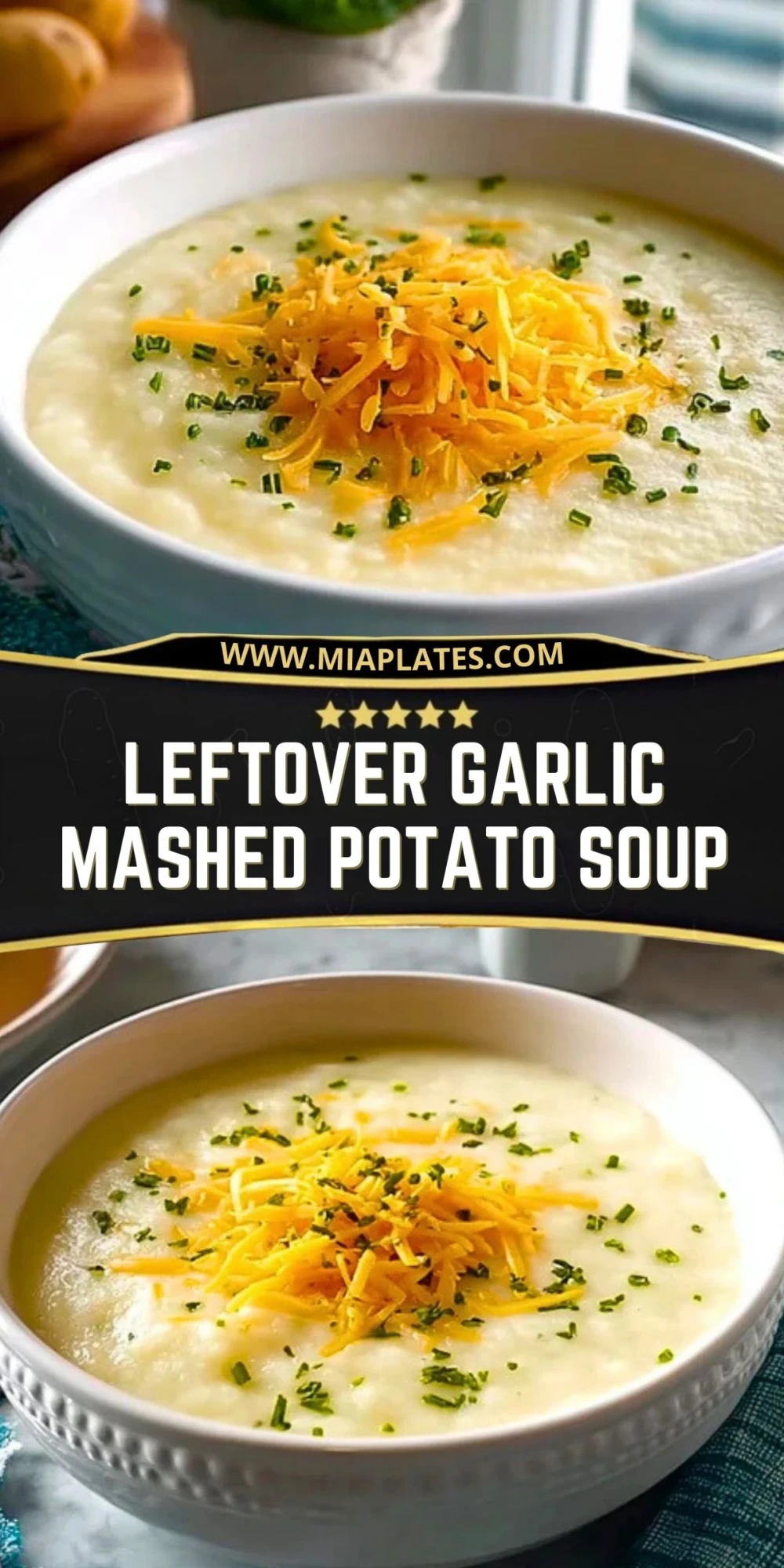 Leftover Garlic Mashed Potato Soup (2)