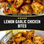 Lemon Garlic Chicken Bites (2)