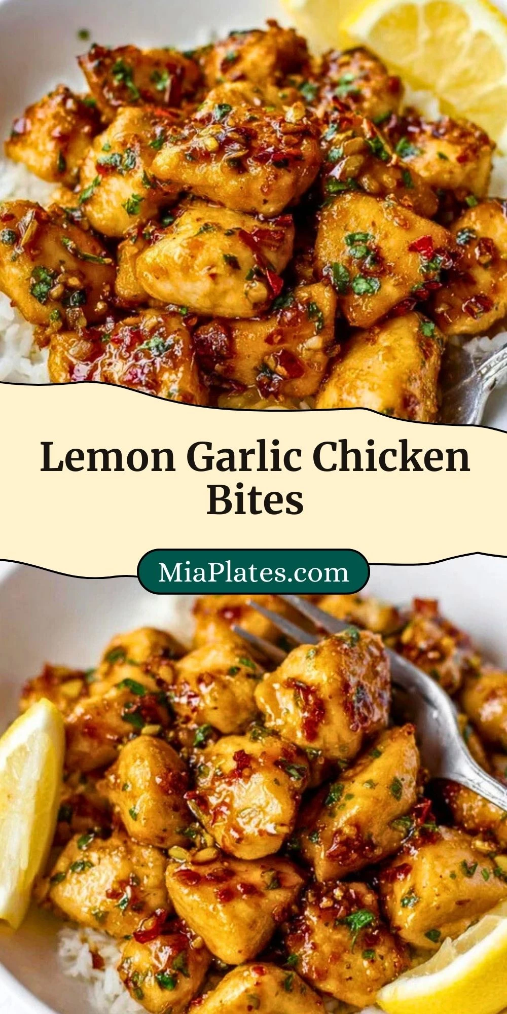 Lemon Garlic Chicken Bites (3)