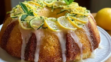 Lemon Zucchini Bundt Cake