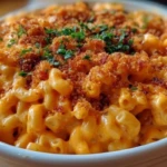 Ranch Buffalo Pasta Bake