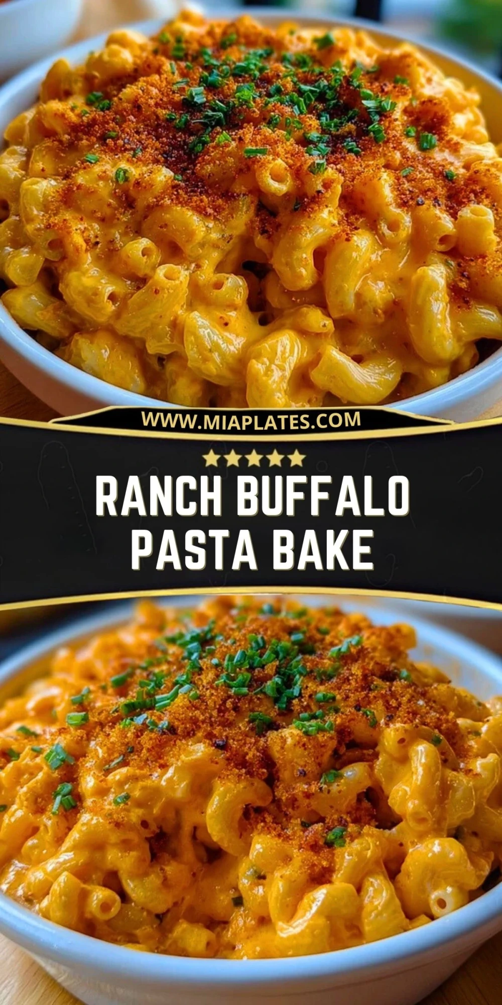 Ranch Buffalo Pasta Bake (2)