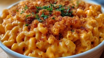 Ranch Buffalo Pasta Bake