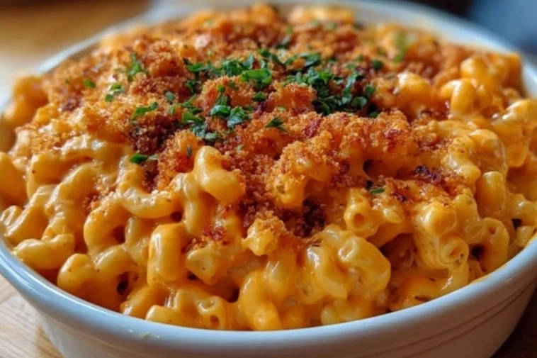 Ranch Buffalo Pasta Bake