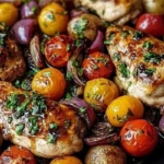 Sheet Pan Balsamic Chicken and Veggies