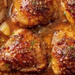 Sheet Pan Maple Glazed Chicken Thighs