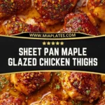 Sheet Pan Maple Glazed Chicken Thighs (2)