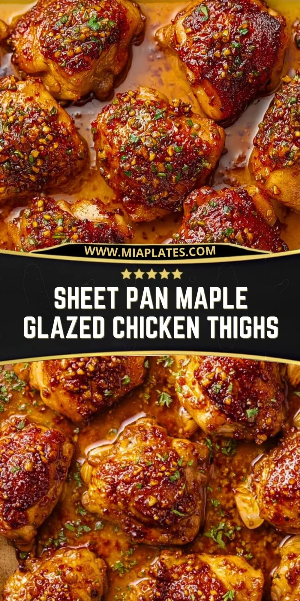 Sheet Pan Maple Glazed Chicken Thighs (2)
