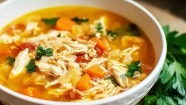 Sicilian Chicken Soup