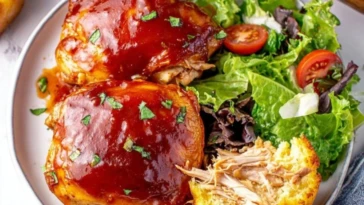Slow Cooker BBQ Chicken Thighs