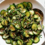 Smashed Asian Cucumber Salad