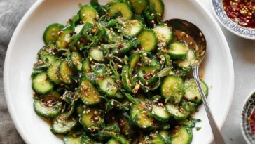 Smashed Asian Cucumber Salad