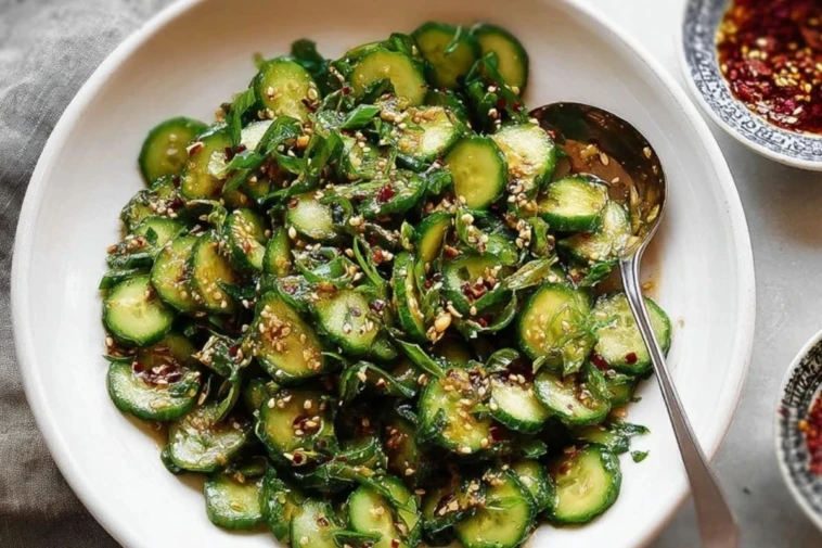 Smashed Asian Cucumber Salad