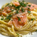 Smoked Salmon Carbonara