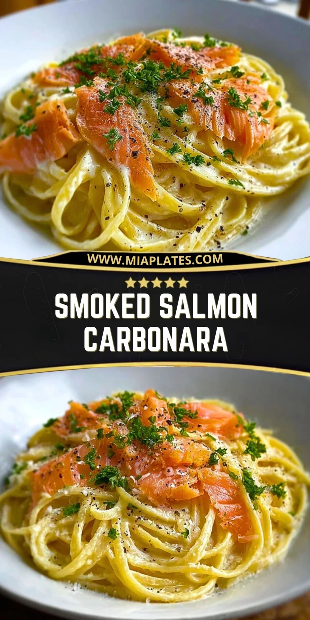 Smoked Salmon Carbonara (2)