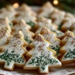 Sparkling Sugar Tree Cookies