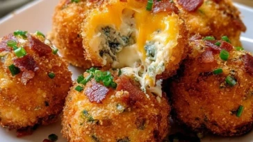 Spicy Bacon Jalapeño Popper Cheese Balls