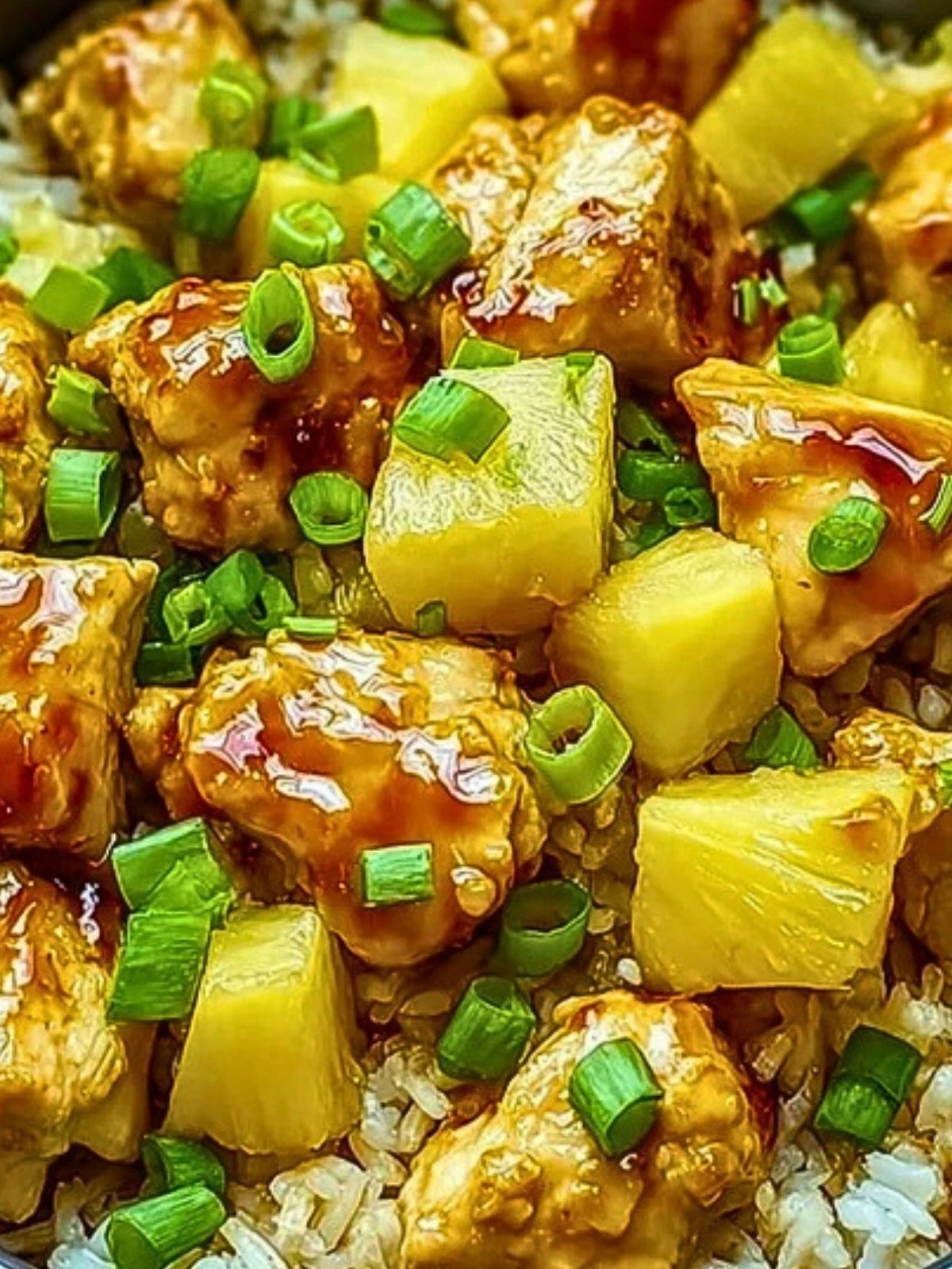 Sweet and Savory Pineapple Chicken and Rice (1)