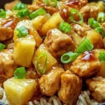 Sweet and Savory Pineapple Chicken and Rice