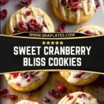 Sweet Cranberry Bliss Cookies (2)