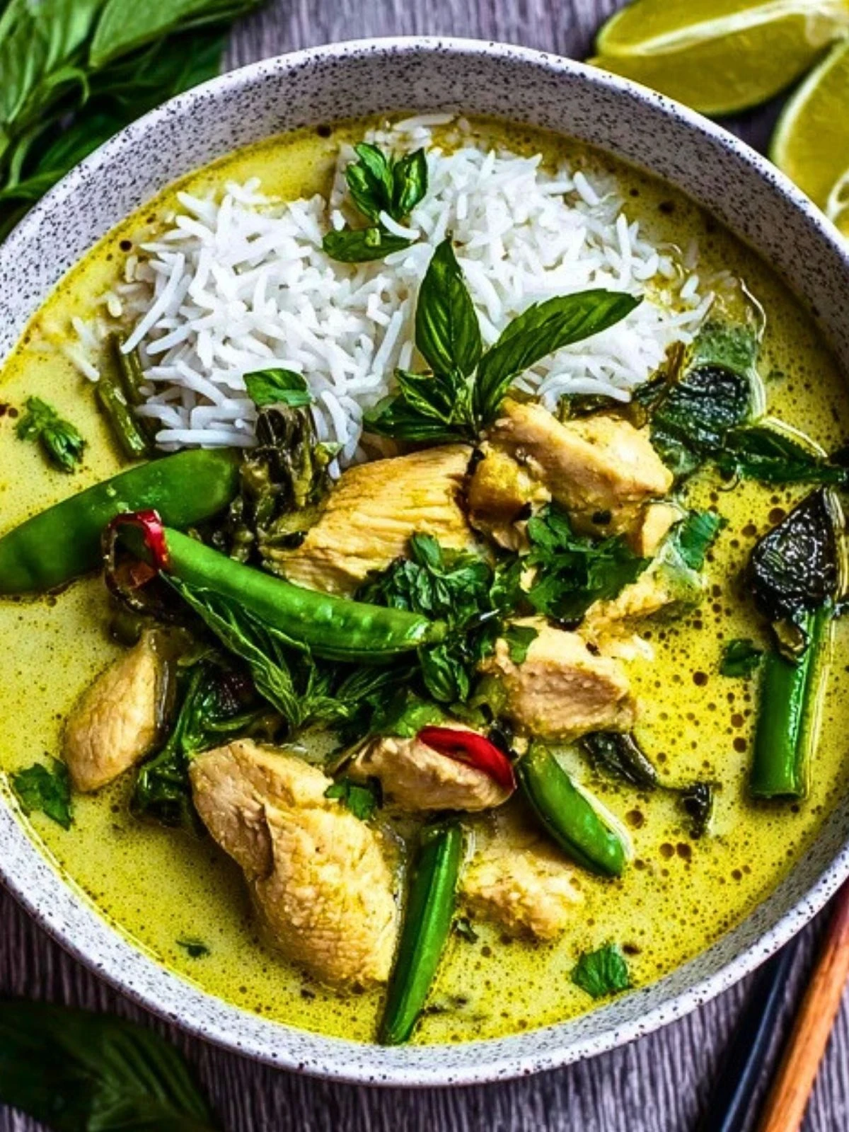 Thai Green Curry with Chicken (1)