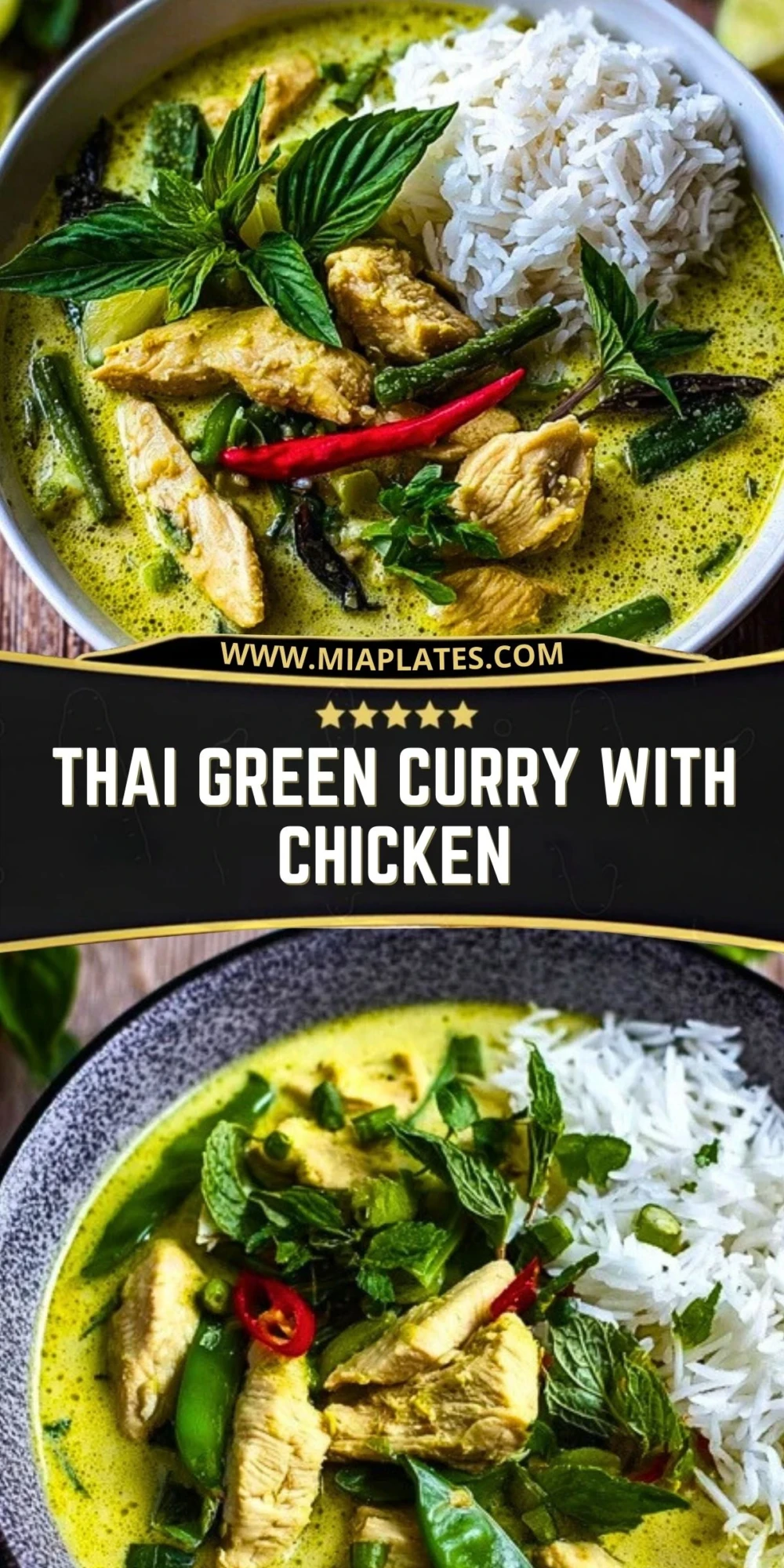 Thai Green Curry with Chicken (2)