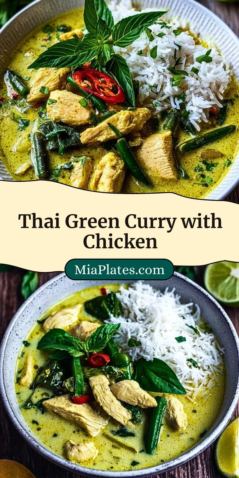 Thai Green Curry with Chicken (3)