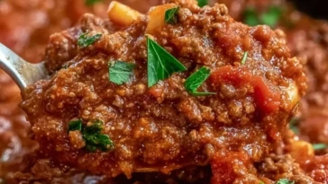 The BEST Bolognese Sauce