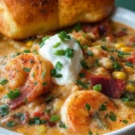 The Best Creamy Seafood and Shrimp Chili