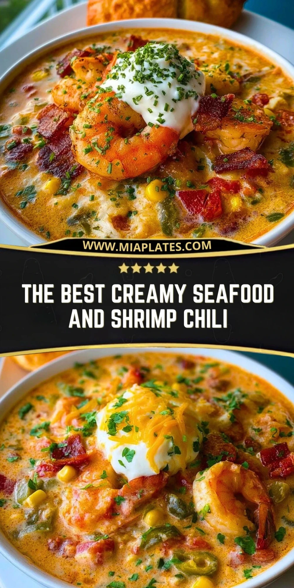 The Best Creamy Seafood and Shrimp Chili (2)