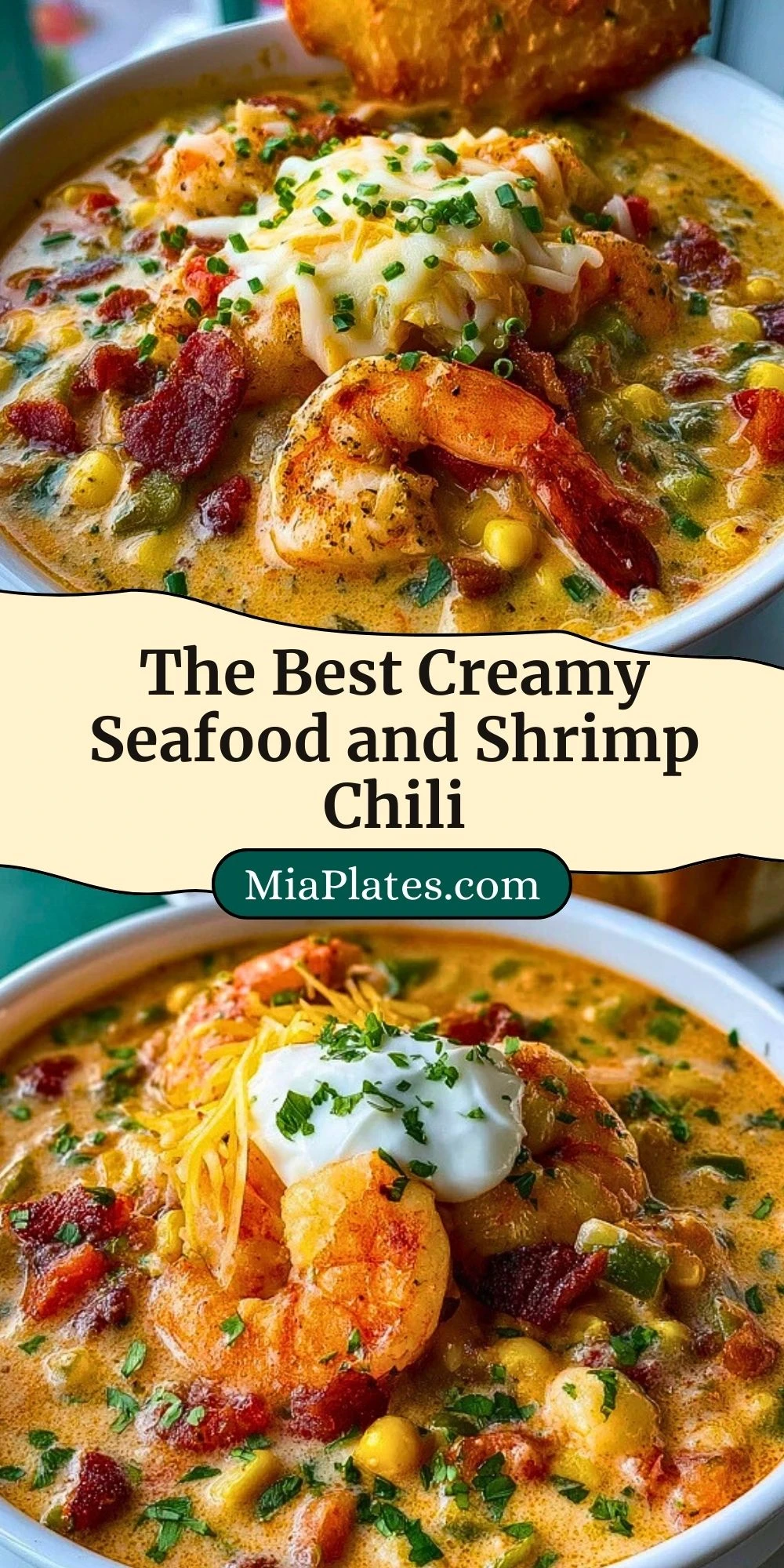 The Best Creamy Seafood and Shrimp Chili (3)