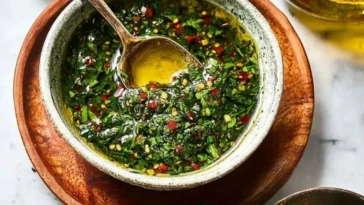 Traditional Chimichurri Sauce