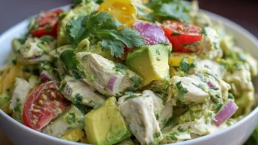 Avocado Chicken Salad