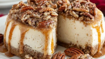 Brown Butter Pecan Cheesecake