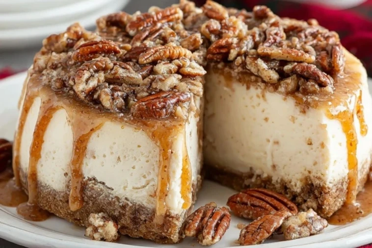 Brown Butter Pecan Cheesecake