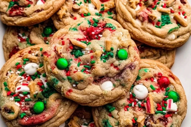 Christmas Kitchen Sink Cookies