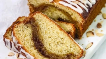 Cinnamon Keto Eggnog Bread