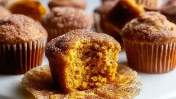 Cinnamon Sugar Pumpkin Muffins