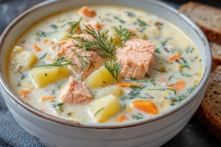 Cozy Salmon Chowder
